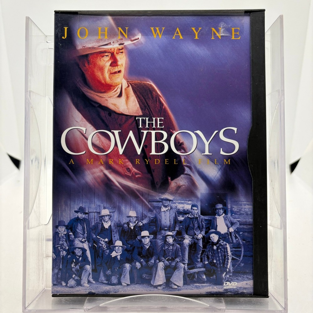 The Cowboys John Wayne DVD 1972 Mark Rydell Film Widescreen Warner Bros 11583.1A